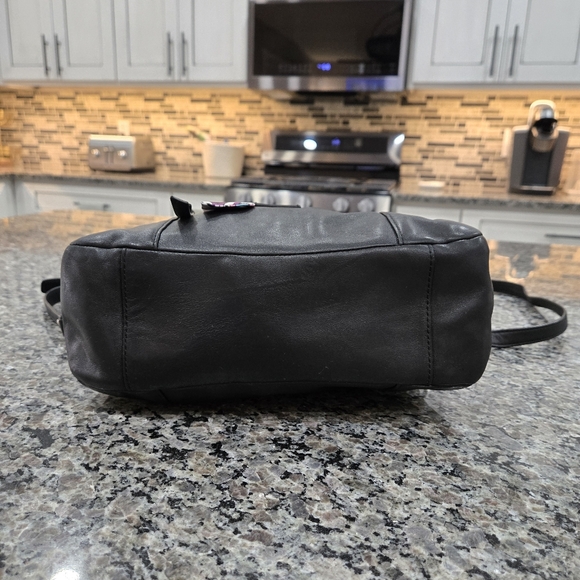 Coach Daisy Mia Black Leather Handbag - Picture 10 of 17